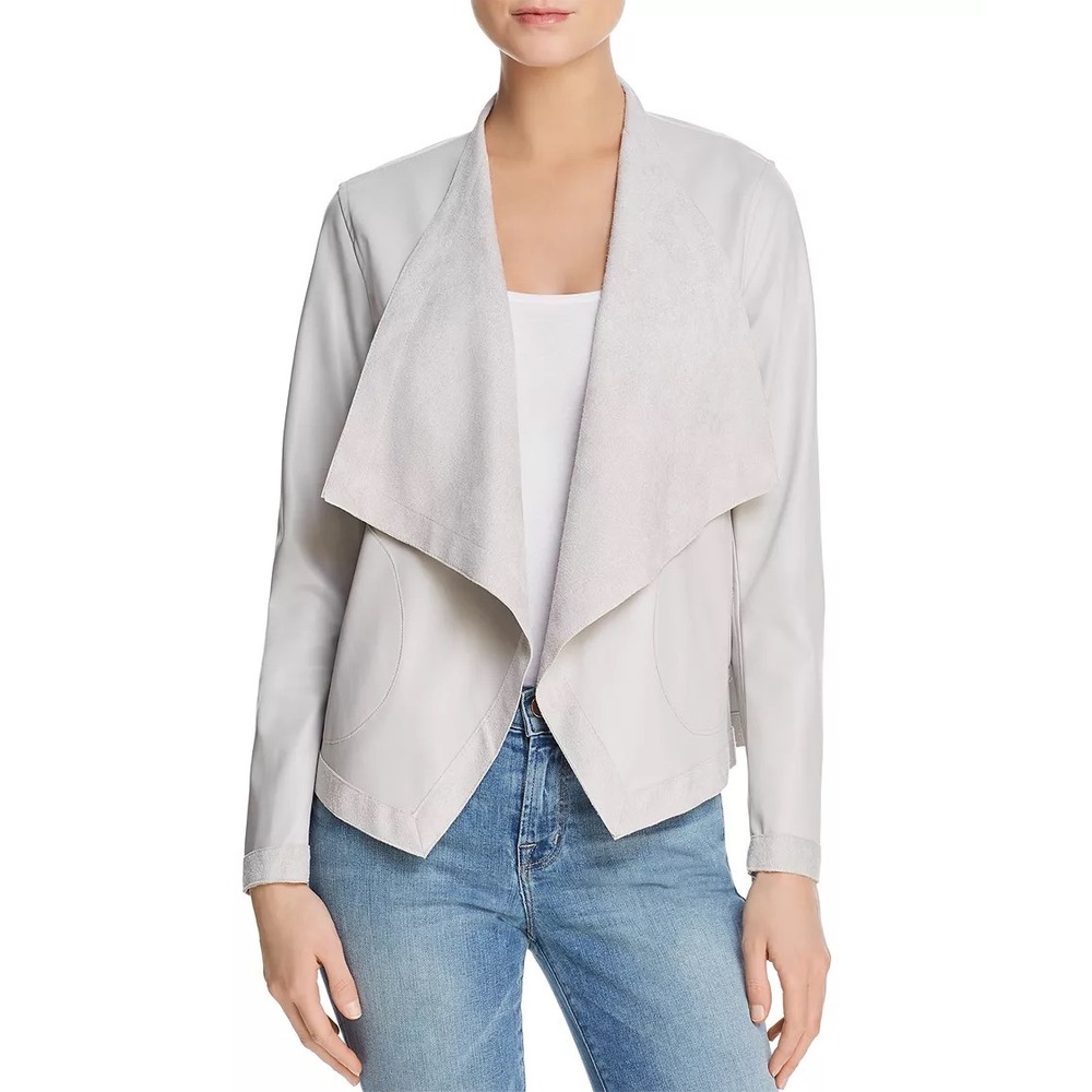 NWT BB Dakota Teagan Reversible‎ Faux Leather & Faux Suede Jacket - XS